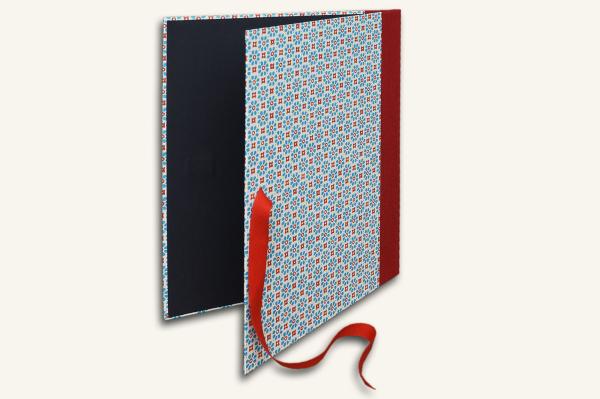 Sammelmappe A3 mit Schleife handmade in germany
